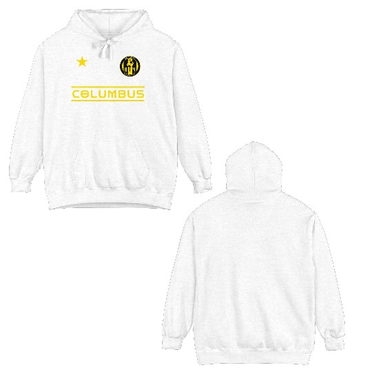 Columbus Ohio 614 Starer Double Sided Hoodies