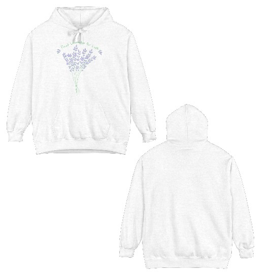 Plant Lavender For Luck Double Sided Hoodies