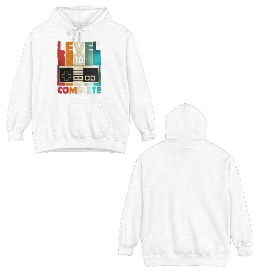 10th Anniversary Gift Double Sided Hoodies
