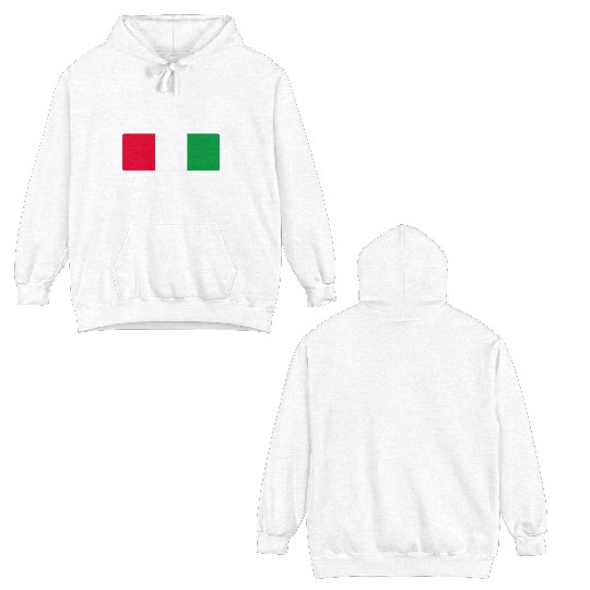 Italians Do It Better Italy Flag Quoted Themed Double Sided Hoodies