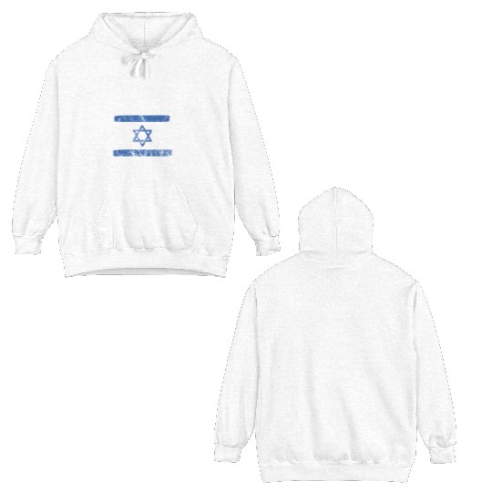 Israel Flag Double Sided Hoodies