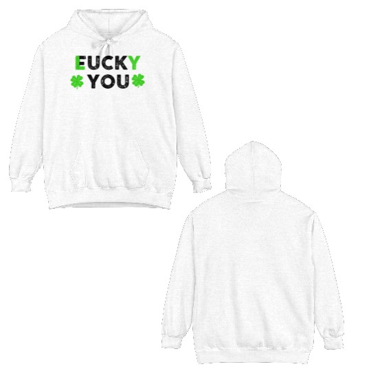Saint Patrick Lucky You travel nostalgia Double Sided Hoodies