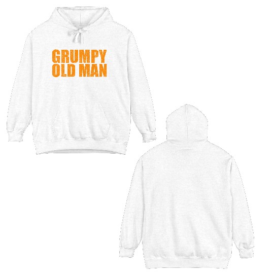 This Is W A Grumpy Old Looks Like Age Sarcasm Double Sided Hoodies
