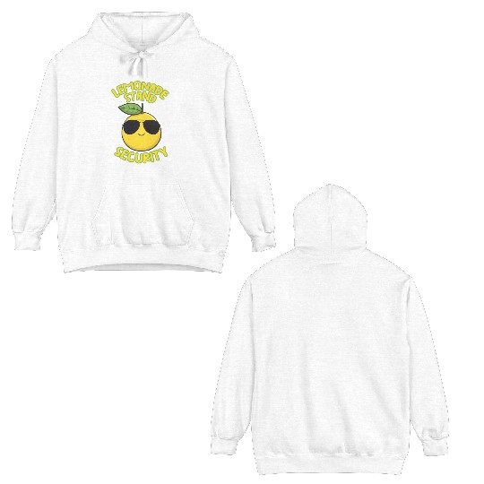 Lemonade Stand Security Cute Lemon Summer Double Sided Hoodies