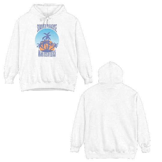 Tropical Paradise Double Sided Hoodies