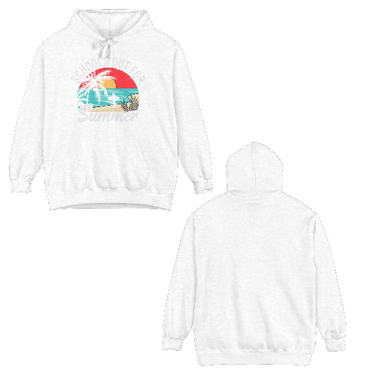 school's out for summer Double Sided Hoodies
