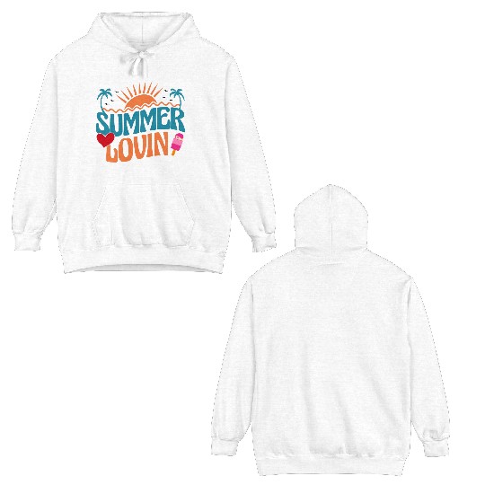 Summer Fun Double Sided Hoodies