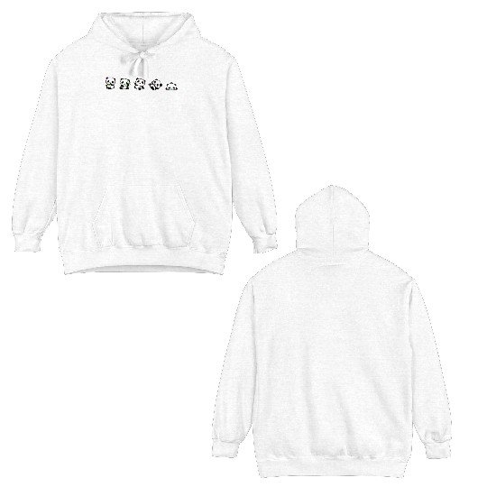 Panda Double Sided Hoodies