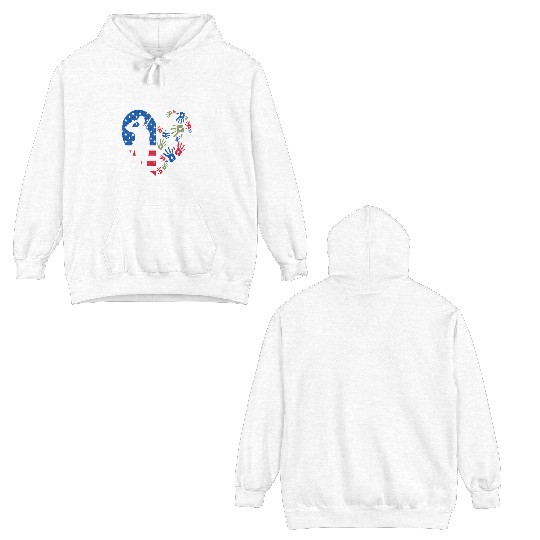 Pi Number 3141 Math Teacher Student Double Sided Hoodies