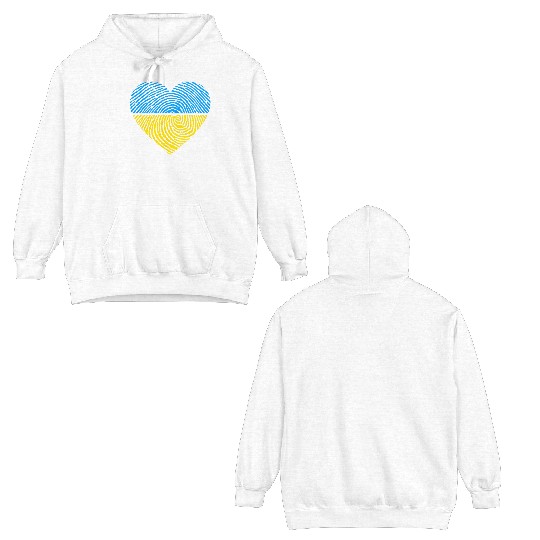 It'S In My Dna Ukraine I Stand With Ukraine Double Sided Hoodies