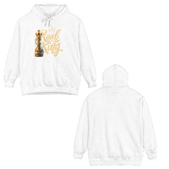Royal Chess: Real King Double Sided Hoodies