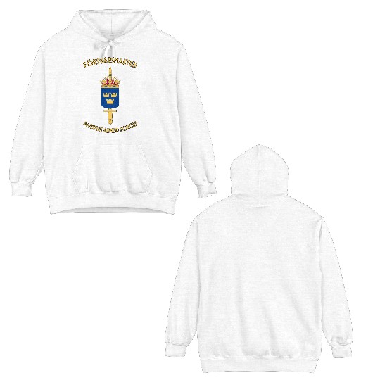 swedish armed forces Double Sided Hoodies