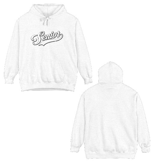 Graduating 2021 Senior Class Back To School Social Double Sided Hoodies