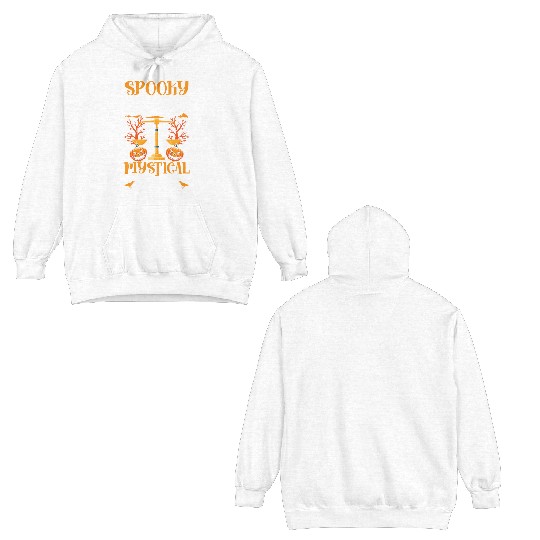Spooky Laws Mystical Clause Scary Lawyer Halloween Double Sided Hoodies