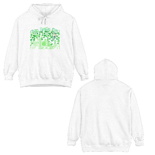 Saint Patrick's Day San Francisco California Double Sided Hoodies