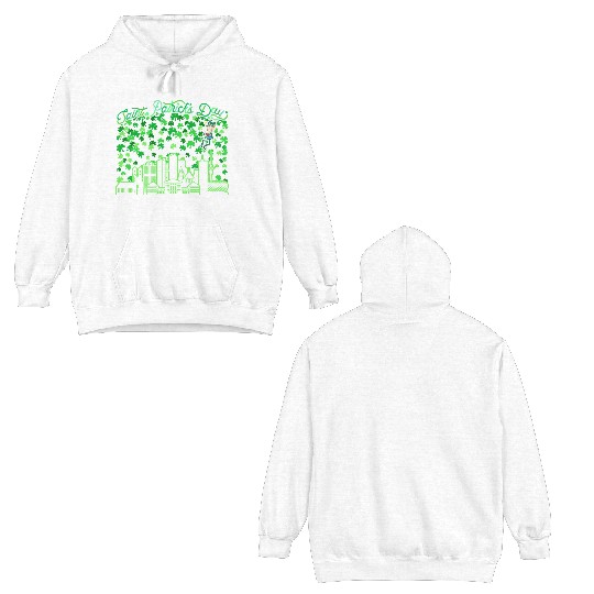 Saint Patrick's Day Munich Germany Double Sided Hoodies