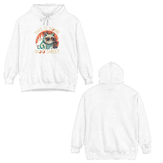 This is Boo Sheet Halloween Ghost Double Sided Hoodies