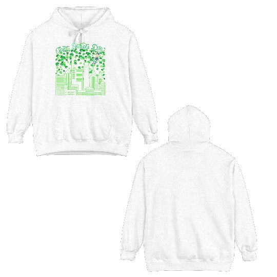 Saint Patrick's Day Philadelphia Pennsylvania Double Sided Hoodies
