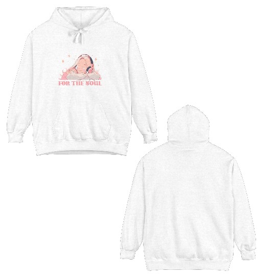 Lofi Music Lover Low Fidelity Japanese Aesthetic Double Sided Hoodies