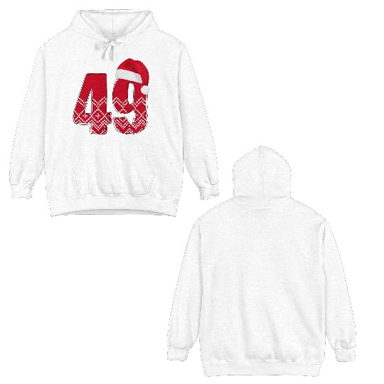 49 Birthday Years - Congratulations Forty Nine Double Sided Hoodies