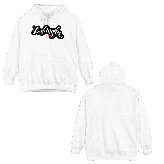 Los Angeles California Double Sided Hoodies