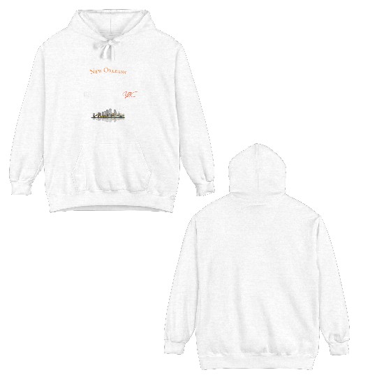 Louisiana New Orleans Bourbon street Double Sided Hoodies