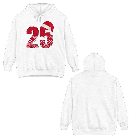 25th Wedding Anniversary / Twenty Five Years Double Sided Hoodies