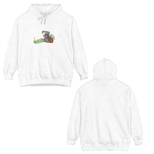 I Survived Tax Season Funny Accountant Gift Double Sided Hoodies