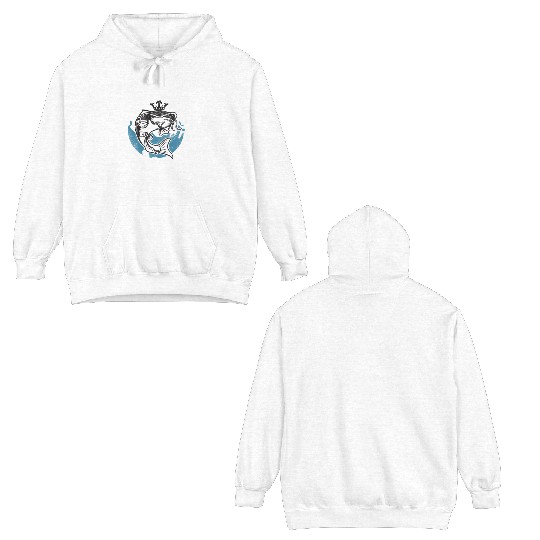 Catfish King Catfishing Angler Noodler Fisherman Double Sided Hoodies