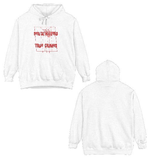True Crime Podcast Serial Killer Murder Show Double Sided Hoodies