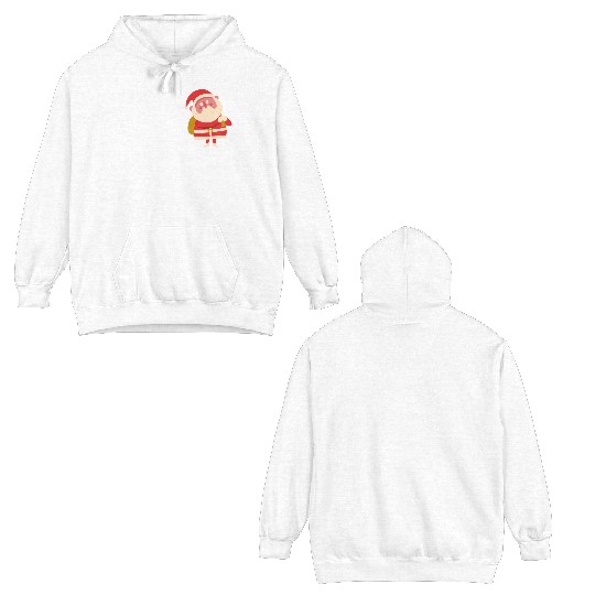 Seasons greetings Christmas outfits Double Sided Hoodies