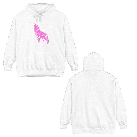 Mountain Wolf Furry Owner Gift Double Sided Hoodies