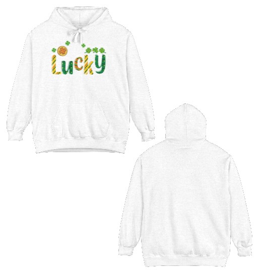 One Lucky Principal School St Patrick's Day Double Sided Hoodies