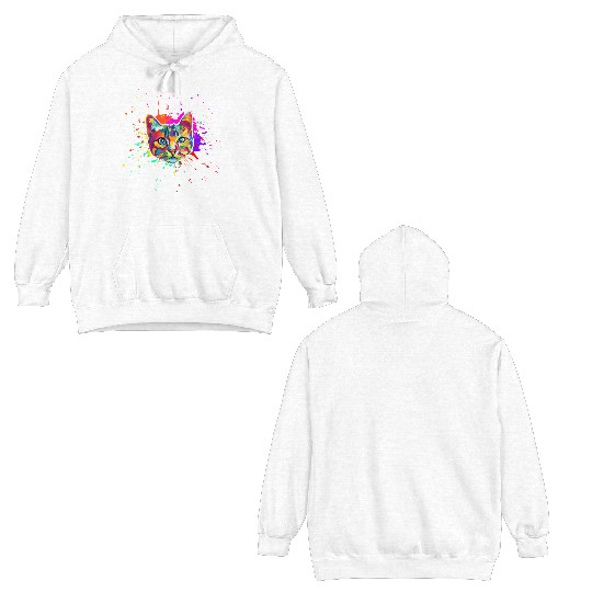 Meow I'm A Cat Double Sided Hoodies