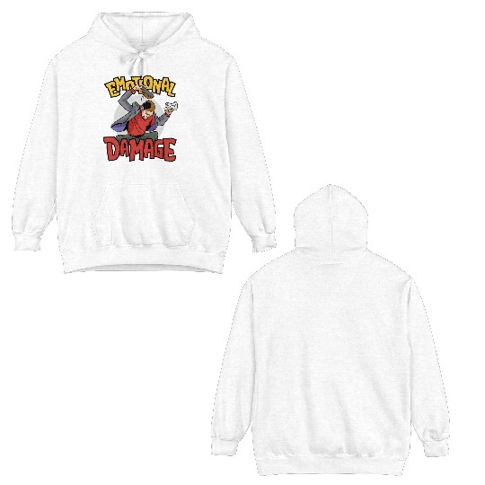 Gamer's Emotional Adventure Double Sided Hoodies