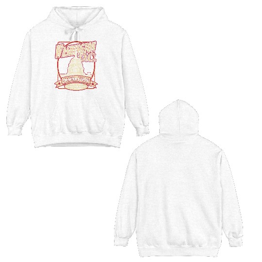 Washington D.C. Souvenir Satire Double Sided Hoodies
