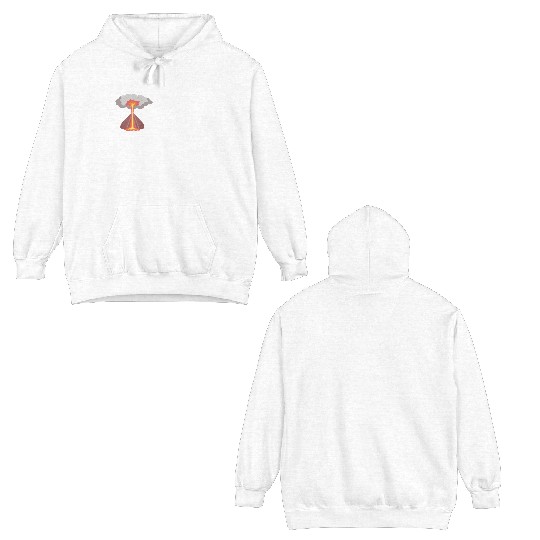 Pompeii Fun Run Italian Volcano Geeks Double Sided Hoodies