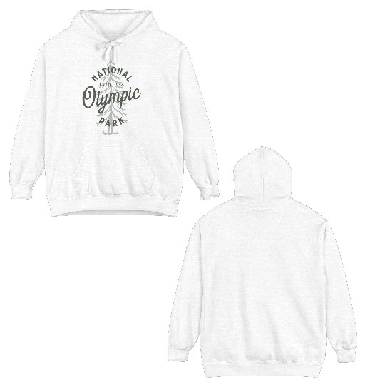 Olympic National Park Double Sided Hoodies