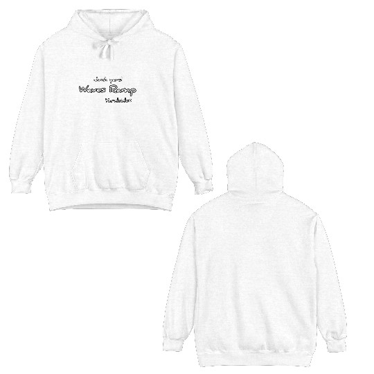 Junk yard Waves Ramp Yardside font logo white Double Sided Hoodies