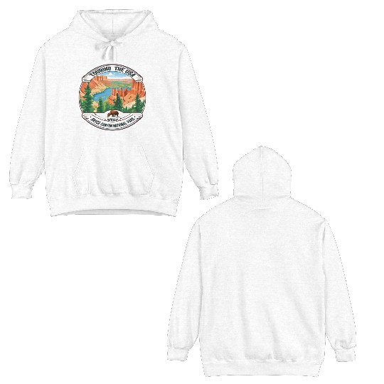 Touring The USA : Bryce Canyon Double Sided Hoodies