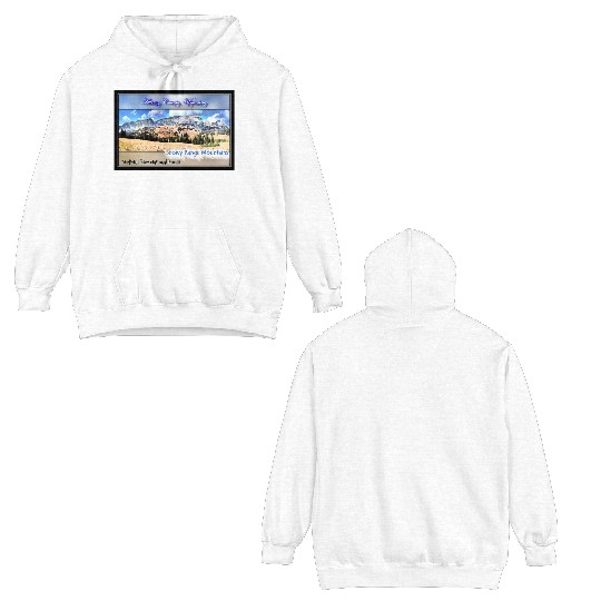 I've Been Framed! Snowy Range Scenic Byway Wyoming Double Sided Hoodies