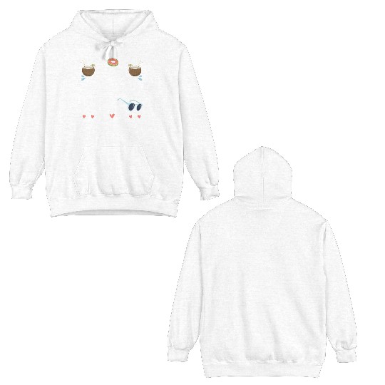 Pool Summer Friends Double Sided Hoodies
