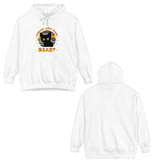 unleash your inner beast Double Sided Hoodies
