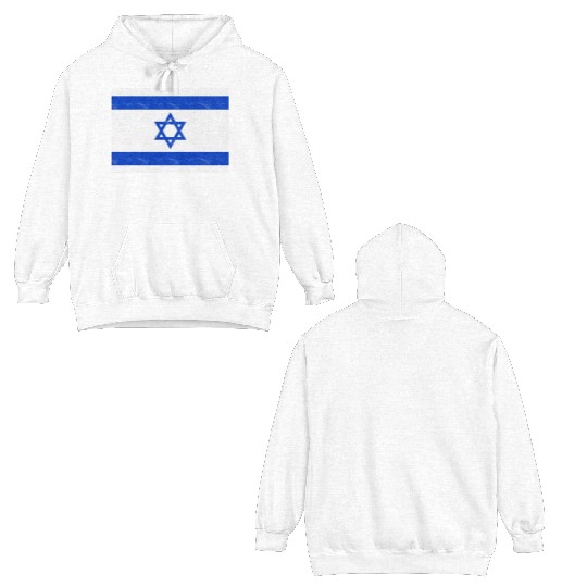 Israel Flag Double Sided Hoodies