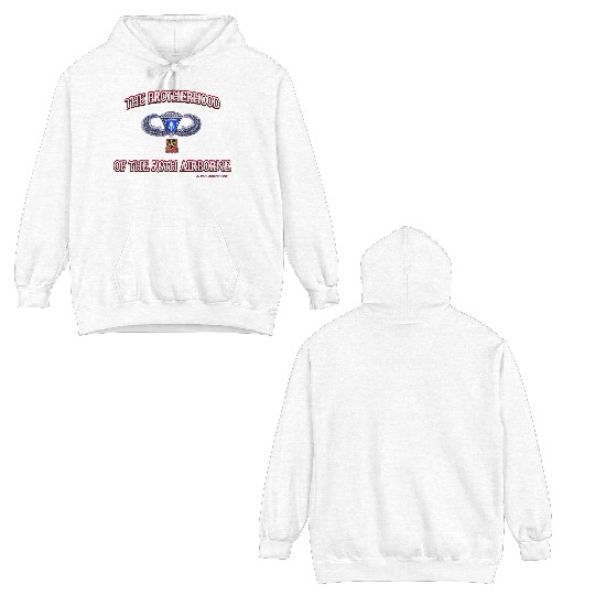 Ol Koot Designs BROTHERHOOD AIRBORNE Double Sided Hoodies