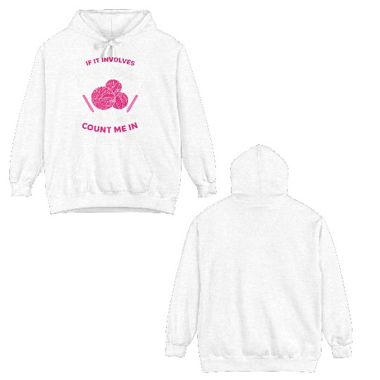 involves clothes Crocheting Crochet Premium Double Sided Hoodies