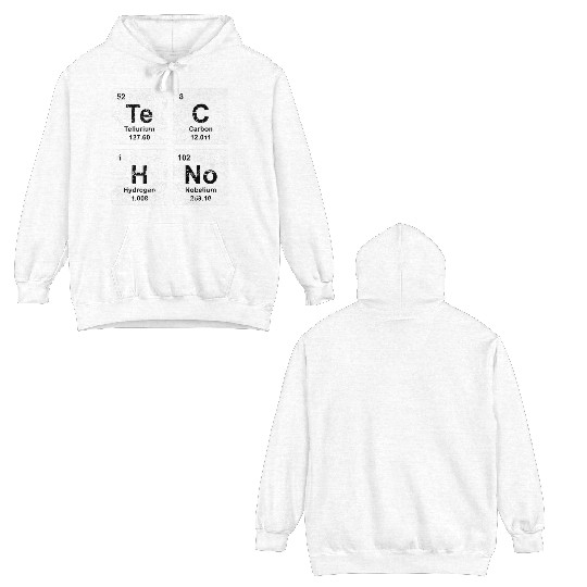 Techno EDM Festival Clothing Premium Double Sided Hoodies