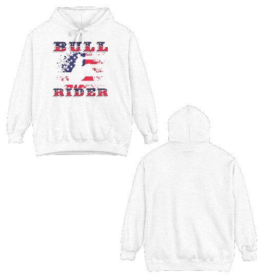 American Bull Rider Clothing Western Double Sided Hoodies