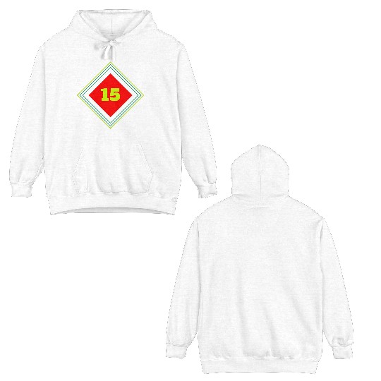 The Number 15 Aesthetic Double Sided Hoodies