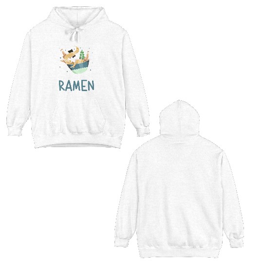 Ramen Lover Japanese Noodle Soup Ramen Double Sided Hoodies